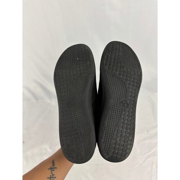 Clarks CloudSteppers Black Suede Ankle Boots Shoes - SILLIAN 2.0 RISE Size 8.5 - Picture 5 of 12